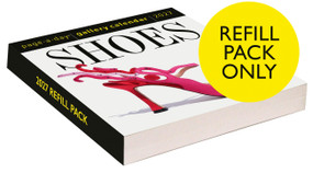 Shoes Page-A-Day® Gallery Calendar Refill Pack 2027 (Indulge the Shoe Lover's Obsession Every Day) by Workman Calendars, 9781523535194