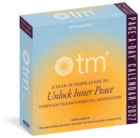 TM (Transcendental Meditation) Page-A-Day® Calendar 2027 (A Year of Inspiration to Unlock Inner Peace Through Transcendental Meditation) by Workman Calendars, 9781523536955