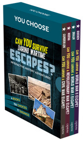 You Choose: Can You Survive Daring Wartime Escapes? 4-Book Boxed Set by Jessica Gunderson, Blake Hoena, Eric Braun, Matt Doeden, 9798875237027