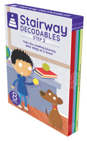 Stairway Decodables Step 2 (8-Book Boxed Set #1) by Leanna Koch, Kristen Cowen, Chad Thompson, Shirley Beckes, Burak Senturk, Sara Schultz, Craig Cameron, Mike Byrne, Andrew Rowland, 9798875223365