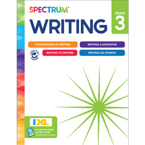 Spectrum Writing Workbook, Grade 3 by Spectrum, Carson Dellosa Education, 9781483878171