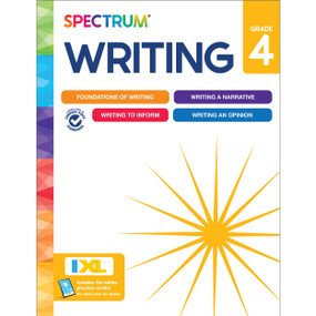 Spectrum Writing Workbook, Grade 4 by Spectrum, Carson Dellosa Education, 9781483878188