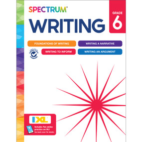 Spectrum Writing Workbook, Grade 6 by Spectrum, Carson Dellosa Education, 9781483878201
