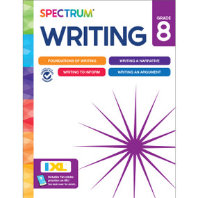 Spectrum Writing Workbook, Grade 8 by Spectrum, Carson Dellosa Education, 9781483878225