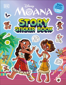 Disney Moana Story Sticker Book by DK, 9798217311378