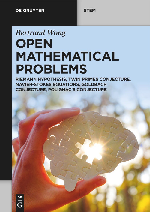 Open Mathematical Problems (Riemann Hypothesis, Twin Primes Conjecture, Navier-Stokes Equations, Goldbach Conjecture, Polignac's Conjecture) by Bertrand Wong, 9783112236178
