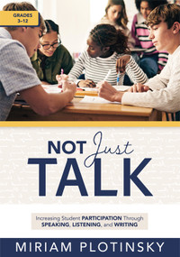 Not Just Talk by Miriam Plotinsky, 9798893741070
