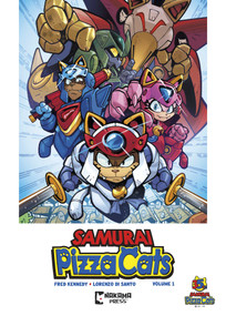 Samurai Pizza Cats Vol. 1 by Fred Kennedy, Lorenzo Di Santo, 9781545823859
