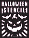 Stencil Book Halloween by Wonder House Books, 9789358563504
