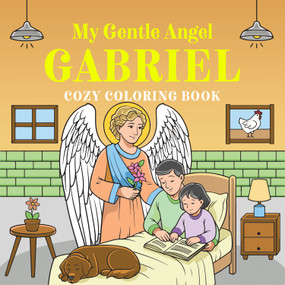 My Gentle Angel Gabriel (Cozy Coloring Book) by White Arrow Books, 9789370890473