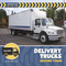 Delivery Trucks Around Town by Samantha Bell, 9781668980026