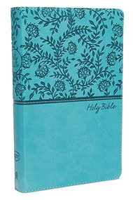 KJV Holy Bible: Deluxe Gift, Teal Leathersoft, Red Letter, Comfort Print: King James Version by Thomas Nelson, 9780718097882