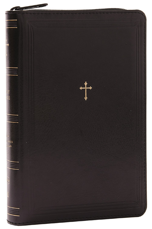 NKJV Compact Paragraph-Style Bible w/ 43,000 Cross References, Black Leathersoft Zipper Closure, Red Letter, Comfort Print: Holy Bible, New King James.. by Thomas Nelson, 9781400333387