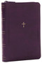 NKJV Compact Paragraph-Style Bible w/ 43,000 Cross References, Purple Leathersoft Zipper Closure, Red Letter, Comfort Print: Holy Bible, New King James.. by Thomas Nelson, 9781400333394