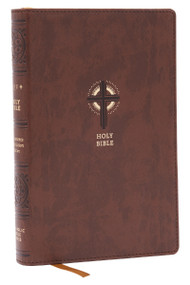 NRSVCE Sacraments of Initiation Catholic Bible, Brown Leathersoft, Comfort Print by Catholic Bible Press, 9781400337620