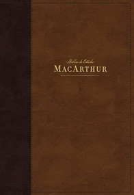 NBLA, Biblia de Estudio MacArthur, Leathersoft, Café, Interior a dos colores, con Índice, Comfort Print (Spanish Edition) by NBLA-Nueva Biblia de Las Américas, Vida, John F. MacArthur, 9780829770384
