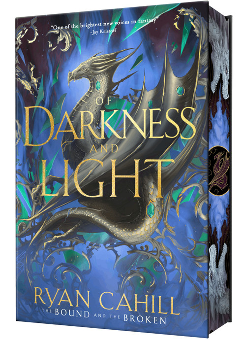 Of Darkness and Light: Signed Collector's Edition (Book 2 of The Bound and the Broken) by Ryan Cahill, 9781836980155