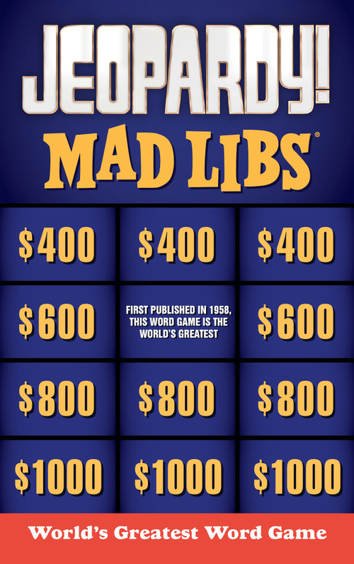 Jeopardy! Mad Libs by Carrie Adams, Mad Libs, 9798217252374