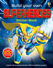 Build Your Own Superheroes Sticker Book by Simon Tudhope, Reza Ilyasa, Reza Ilyasa, 9781835404713