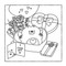 Cozy Cupid (Cute and Relaxing Coloring Book) by Cherry Lam, 9798217275229