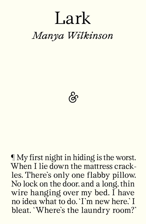 Lark by Manya Wilkinson, 9781916751750