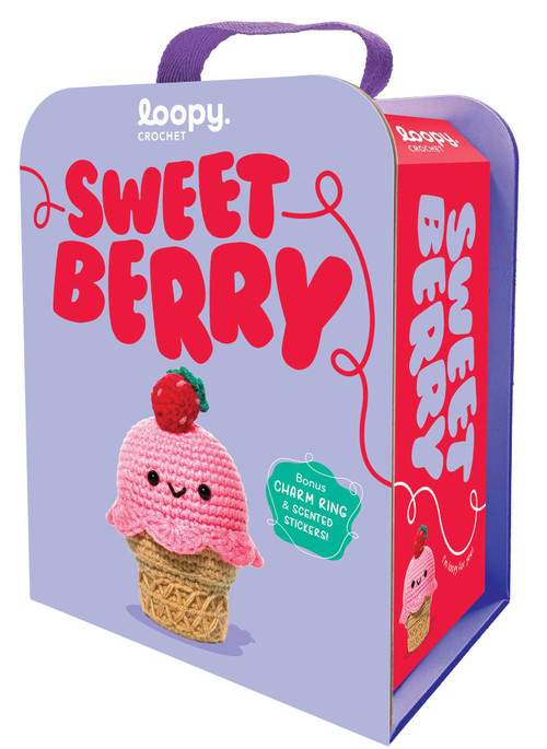 Sweet Berry: Crochet Book & Kit (With step-by-step instructions and everything you need included!) by Lake Press, 9780655244356