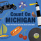 Count On Michigan (Baby's First Book About the Great Lakes State) by Nicole LaRue, 9781423671305