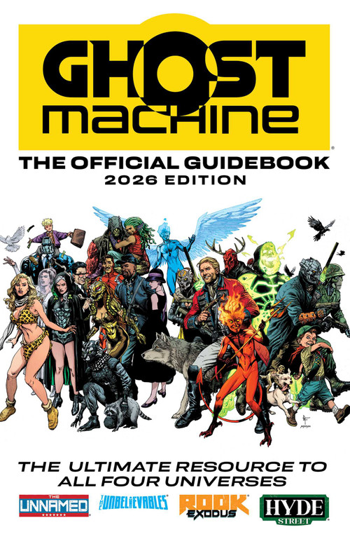 The Ghost Machine Guidebook by Geoff Johns, Brad Meltzer, 9781534333666