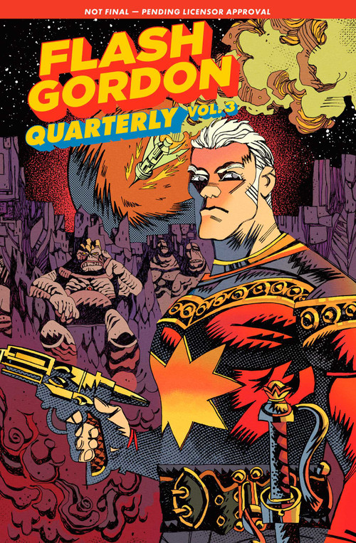 Flash Gordon Quarterly Collection Vol. 3 by Jim Krieg, Molly Jones, Paul Cornell, Lizbeth Myles, Steve Orlando, Bill Masuku, Eliot Rahal, Sam Romesburg, Sam Freeman, Matt Horak, Georges Jeanty, Giorgio Pontrelli, Bill Masuku, Andrea Mutti, Rodrigo Vazquez, Lee Loughridge, Juancho!, Emilio Lecce, 9781545829011