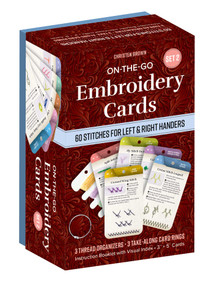 On-the-Go Embroidery Cards Set 2 by Christen Brown, 9781644037829