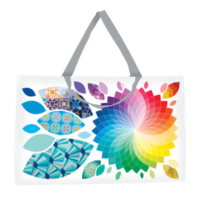 Quilter's Retreat Tote (3 Interior Pockets Perfect for 24" x 18" Cutting Mat, 24" Ruler, Rotary Cutter, Fabric, Snacks & More) by C&T Publishing, 9781644037836