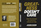 Greatness Doesn't Care (How you become the greatest version of YOU) by Jason Dunn, 9781923186514