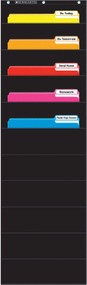 File Organizer (Black) Pocket Chart by Scholastic Teacher's Friend, 9780545732765
