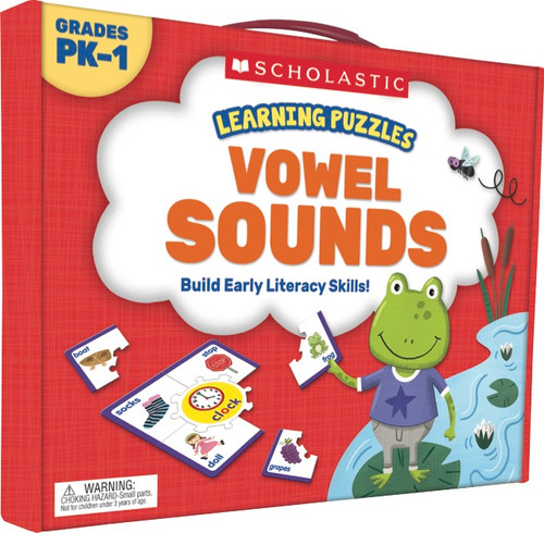 Learning Puzzles: Vowel Sounds by Scholastic, 9781338239751