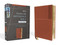 NIV, Thinline Reference Bible (Deep Study at a Portable Size), Large Print, Leathersoft, Brown, Red Letter, Comfort Print by Zondervan, 9780310462668