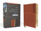 NIV, Thinline Reference Bible (Deep Study at a Portable Size), Large Print, Leathersoft, Brown, Red Letter, Comfort Print by Zondervan, 9780310462668