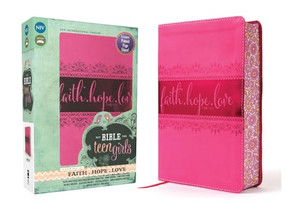 NIV, Bible for Teen Girls, Leathersoft, Pink, Printed Page Edges by Zondervan, 9780310749783