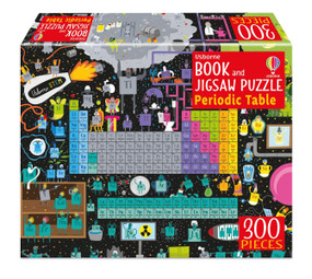 Usborne Book and Jigsaw Periodic Table by Sam Smith, Shaw Nielsen, 9781835404430