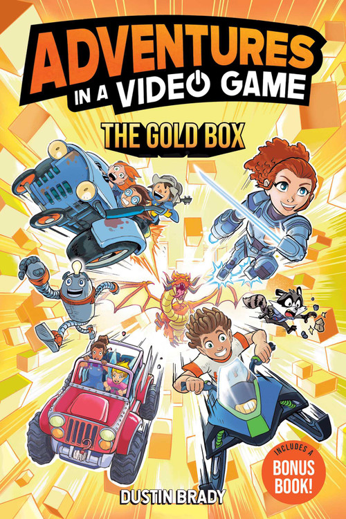Adventures in a Video Game Gold Box Set by Dustin Brady, 9798881606183