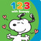 123 with Snoopy by Charles M. Schulz, 9798881611033