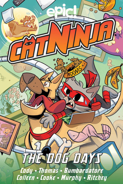 Cat Ninja: Dog Days by Marcie Colleen, Stephanie Cooke, Matthew Cody, Erana Bumbardatore, Nick Murphy, Paul Ritchey, 9798881611613