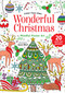 Wonderful Christmas: Coloring Book (Color-Your-Own Mindful Poster Art) by Grace West, 9780655241782