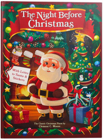 The Night Before Christmas with Letter to Santa and Stickers by Clement C. Moore, Steph Lew, 9781667212418