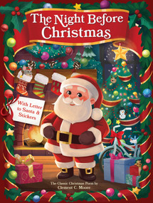 The Night Before Christmas with Letter to Santa and Stickers by Clement C. Moore, Steph Lew, 9781667212418