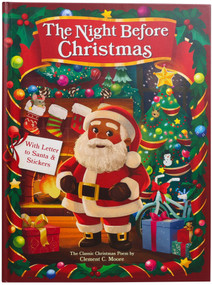 The Night Before Christmas with Letter to Santa and Stickers by Clement C. Moore, Steph Lew, 9781667212425