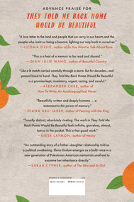 They Told Me Back Home Would Be Beautiful (A Palestinian Memoir) by Elena Dudum, 9781668204986