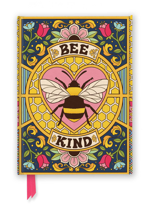 Dreamadelic: Bee Kind (Foiled Journal) by Flame Tree Studio, 9781835629390