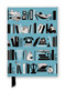 Moomin Bookshelves: Pale Blue (Foiled Journal) by Flame Tree Studio, 9781835629420