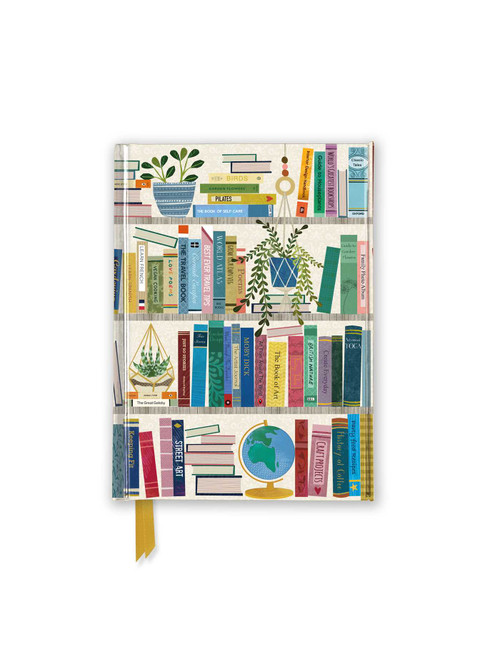 Georgia Breeze: Bookshelves (Foiled Pocket Journal) by Flame Tree Studio, 9781835629444