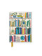 Georgia Breeze: Bookshelves (Foiled Pocket Journal) by Flame Tree Studio, 9781835629444